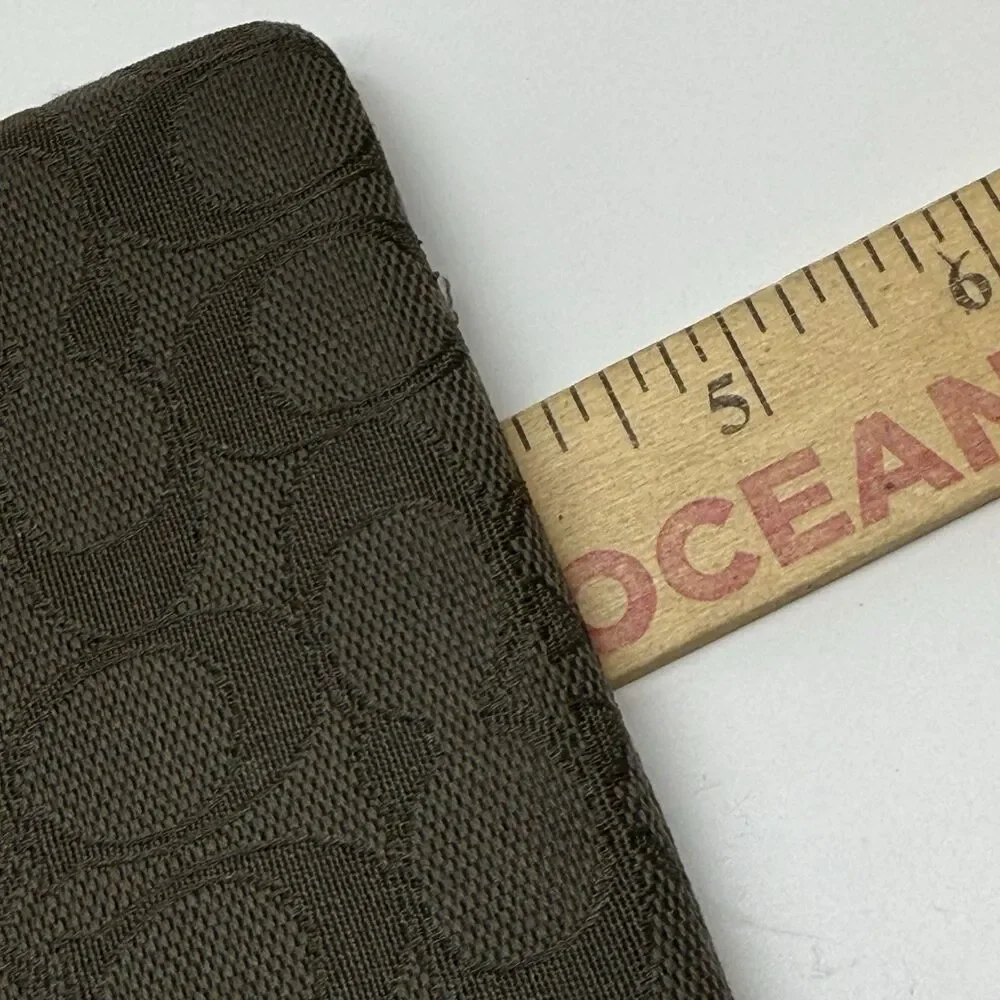 Coach Corner Zip Wristlet Charcoal Signature Jacquard Canvas Leather Strap Pouch